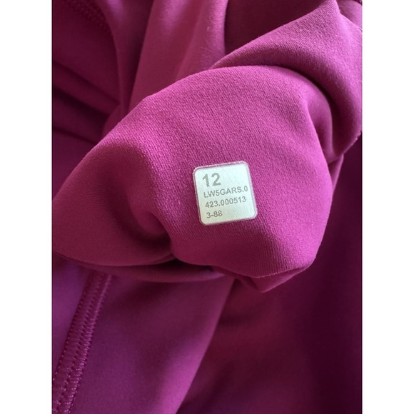 New Lululemon Size 12 Invigorate HR Tight 25" Pant MGPR Magenta NWT $98 Sold Out - Picture 12 of 15